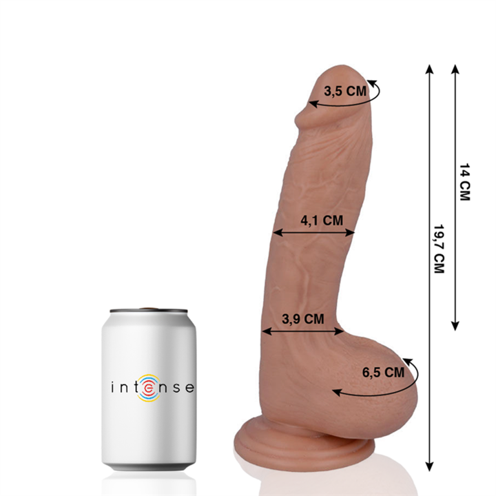 MR INTENSE - 17 REALISTIC COCK 19.7 CM -O- 4.1 CM - D-216098