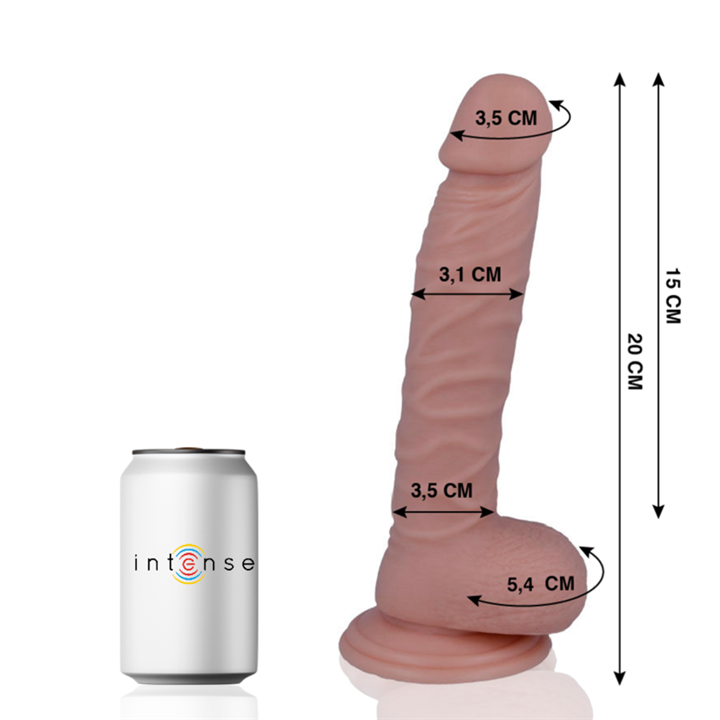 MR INTENSE - 19 REALISTIC COCK 20 CM -O- 3.1 CM - D-216100