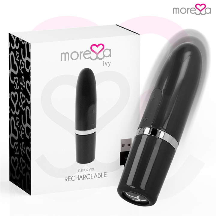 MORESSA - IVY VIBRATOR STIMULATOR TRAVEL BLACK - D-221128