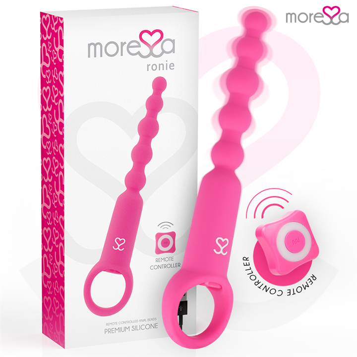 MORESSA - RONIE REMOTE CONTROL ANAL PLEASURE PINK - D-221133