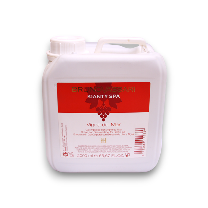 Bruno Vassari, Kianty SPA, Grape, Anti-Cellulite, Body Gel, 2000 ml