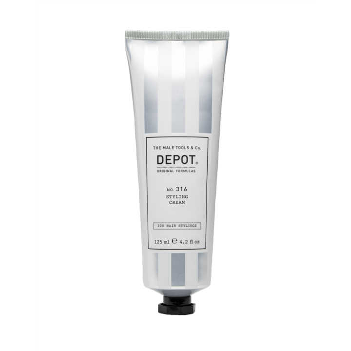 Depot, 300 Hair Stylings No. 316, UV Filter, Hair Styling Cream, Medium Hold, 125 ml