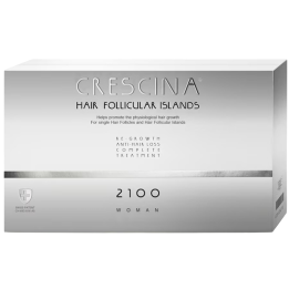 Labo Cosprophar Suisse, Crescina Follicular Islands 2100, For Growth Stimulation, Ampoules Treatment Serum, For Scalp, For Women