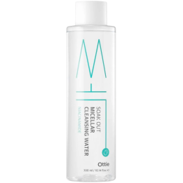 Ottie, Soak Out, Cleansing & Soothing, Micellar Water, Sensitive, 300 ml