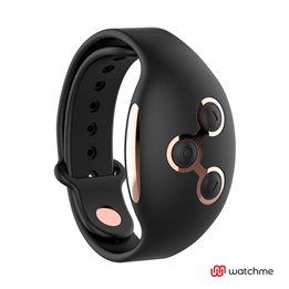 WATCHME - WIRELESS TECHNOLOGY WATCH JET BLACK AND COPPER - D-230986