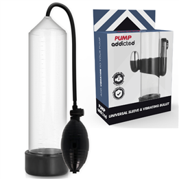 PUMP ADDICTED - RX3 TRANSPARENT VIBRATOR - D-220982