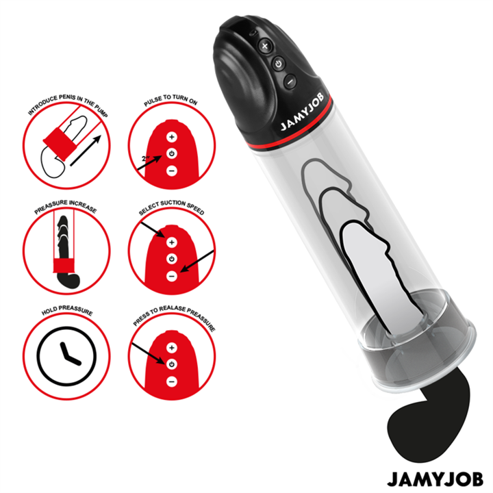 JAMYJOB - XPAND AUTOMATIC PUMP 3 SUCTION LEVELS GREY - D-241561