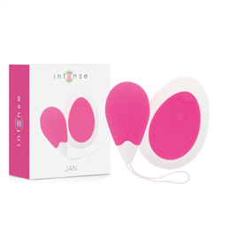INTENSE - JAN EGG VIBRATOR REMOTE CONTROL PINK - D-221060