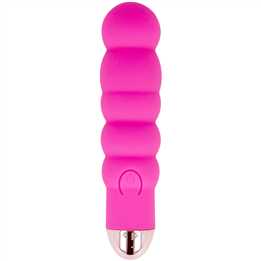 DOLCE VITA - RECHARGEABLE VIBRATOR SIX PINK 7 SPEEDS - D-228461