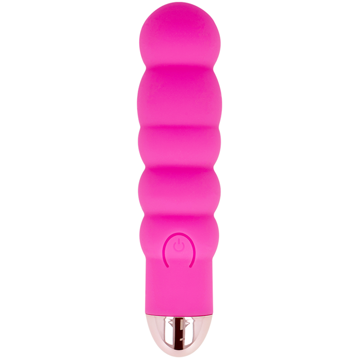 DOLCE VITA - RECHARGEABLE VIBRATOR SIX PINK 7 SPEEDS - D-228461