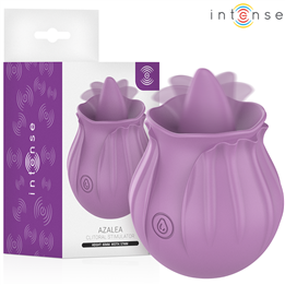 INTENSE - AZALEA FLOWER CLIT STIMULATING 10 VIBRATIONS PURPLE - D-245652