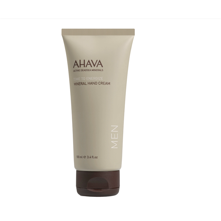 Ahava, Men Time To Energize Mineral, Hydrating, Hand Cream, 100 ml