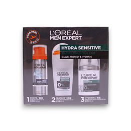 Travel Set L'Oreal Paris: Men Expert, Alcohol-Free, Hydrating & Regenerating, Day & Night, Cream, For Face, 50 ml + Men Expert, 