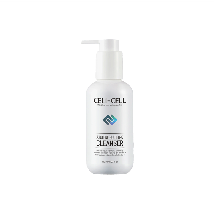 Cell By Cell, Azulene, Eliminates Impurities, Cleansing Foam, 150 ml