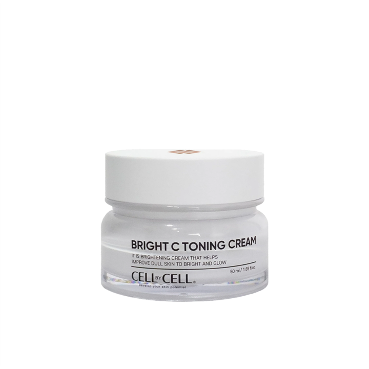 Cell By Cell, Bright C, Brightening, Hydrating, Cream, For Face, 50 ml