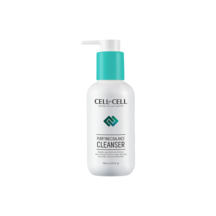 Cell By Cell, Purifying C, Balances Skin, Cleansing Foam, 150 ml
