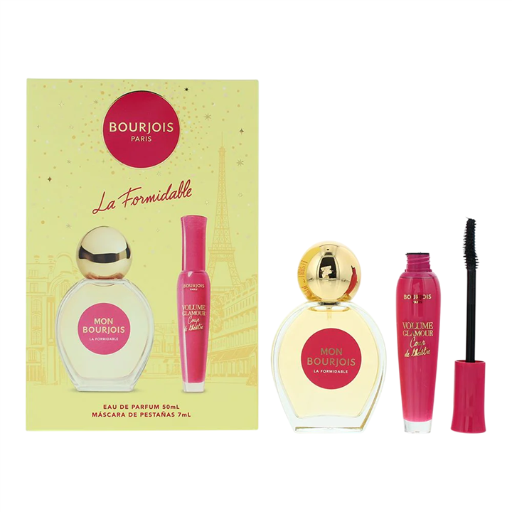 Set Bourjois: La Formidable, Eau De Parfum, For Women, 50 ml + Volume Glamour, Mascara, Black, 7 ml