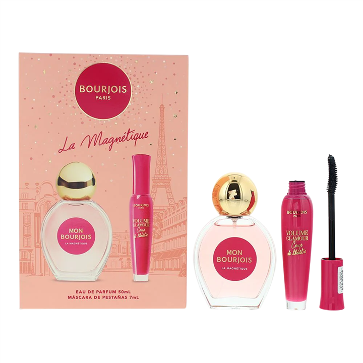 Set Bourjois: La Magnétique, Eau De Parfum, For Women, 50 ml + Volume Glamour, Mascara, Black, 7 ml