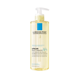 La Roche-Posay, Lipikar AP+, Anti-Scratching & Soothing, Shower Oil, Very Dry/Irritated To Atopic Sensitive Skin, 400 ml