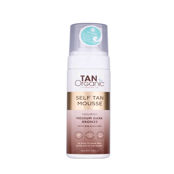 TanOrganic, Self Tan, Nourishing, Self-Tanning Mousse, For Face & Neck, 120 ml