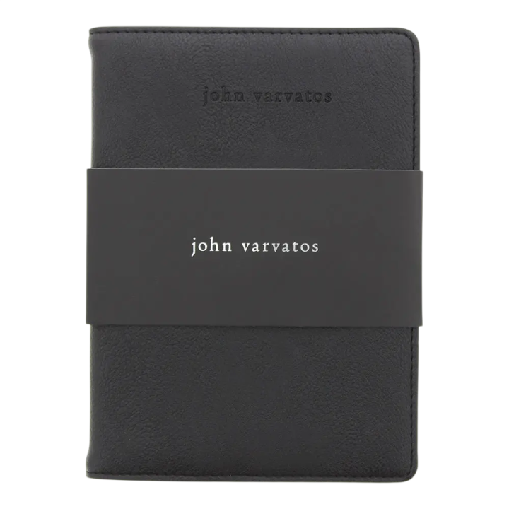 John Varvatos, Notebook, GWP Notebook, Black
