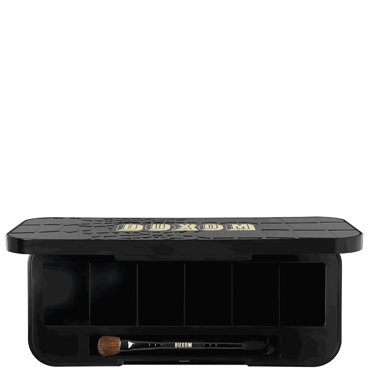 Buxom, Buxom, Empty Eyeshadow Case, Black, With 6 Slots