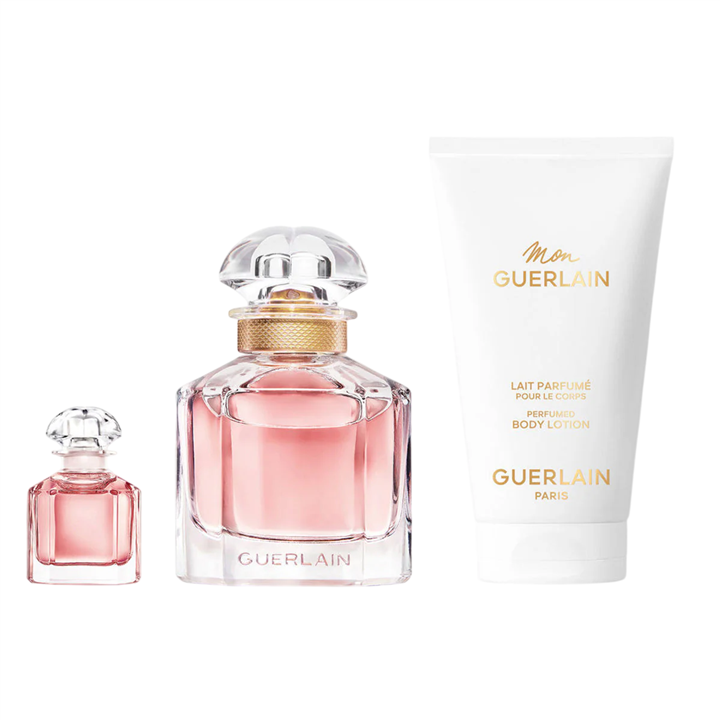 Set Guerlain: Mon Guerlain, Eau De Parfum, For Women, 50 ml + Mon Guerlain, Eau De Parfum, For Women, 5 ml + Mon Guerlain, Body 
