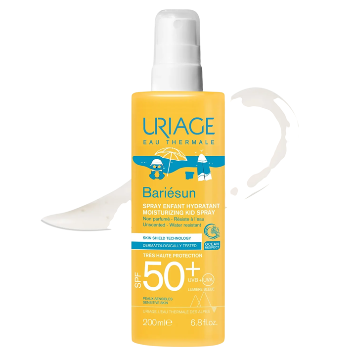 Uriage, Bariesun, Sun Protection, Sunscreen Spray, SPF 50+, 200 ml