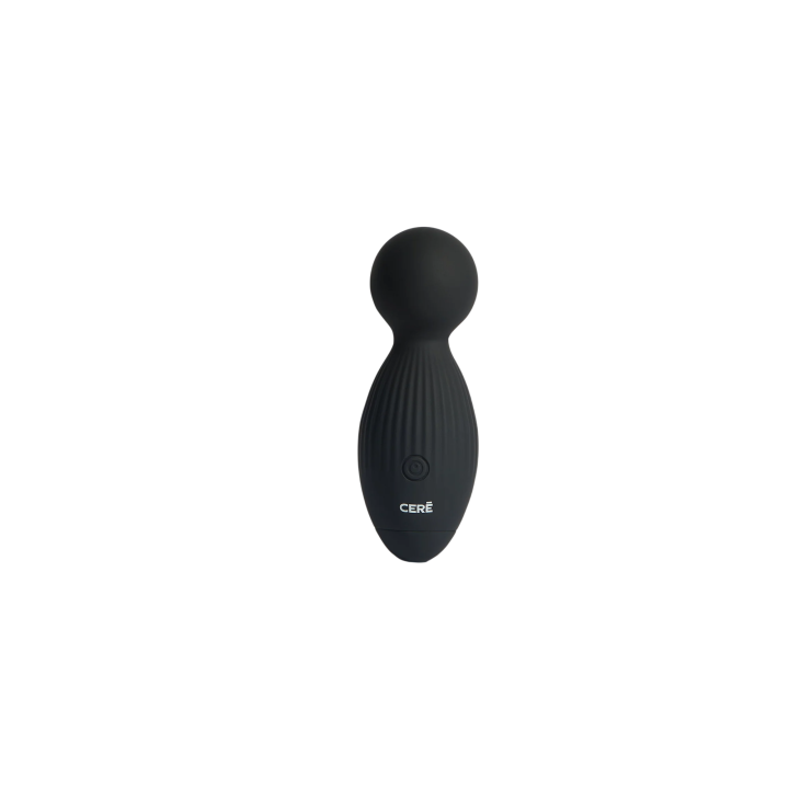 Cere, Wand, Vibrators, USB Rechargeable, Medical Silicone, Waterproof, Black