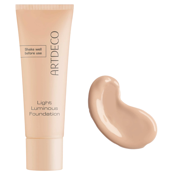 ArtDeco, Light Luminous, Natural Finish, Liquid Foundation, 16, Warm Nude, 25 ml - Teknashop Ltd