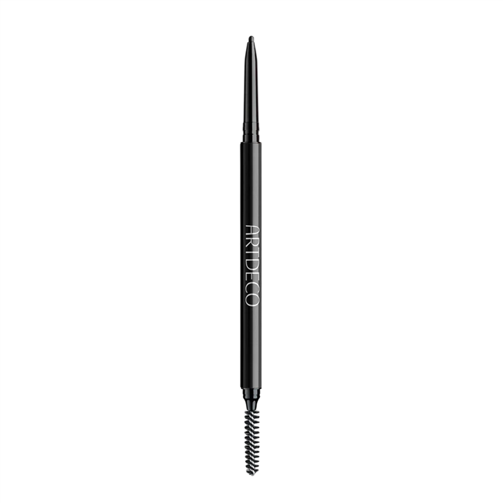 ArtDeco, Ultra Fine, Defining, Eyebrow Cream Pencil & Brush 2-In-1, 11, Coal, 0.09 g