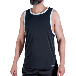 MACHO - CMV004 BLACK GYM T-SHIRT S/M - D-245845