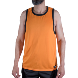 MACHO - CMV005 ORANGE GYM T-SHIRT L/XL - D-245848