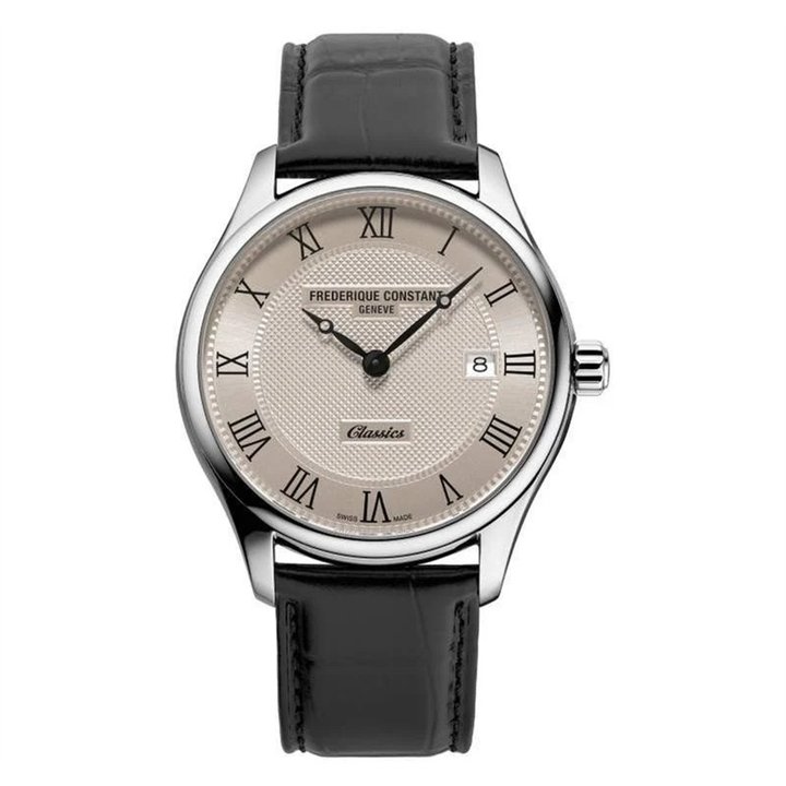 FREDERIQUE CONSTANT Mod. CLASSICS QUARTZ DATE - WW.FC-220CR5B6 - Teknashop Ltd