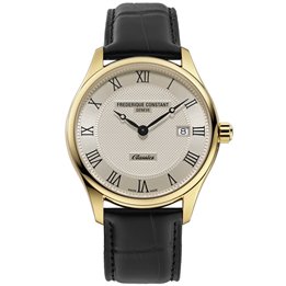 FREDERIQUE CONSTANT Mod. CLASSICS SLIMLINE QUARTZ - WW.FC-220CR5B5 - Teknashop Ltd