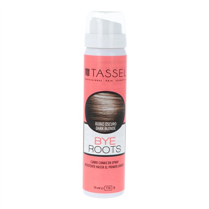 Eurostil Tassel Bye Roots Cubre Canas En Spray Rubio Oscuro 75ml - unisex