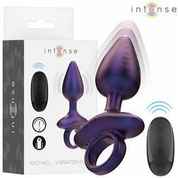 INTENSE - MICHAEL VIBRATING ANAL PLUG MODEL 2 REMOTE CONTROL - D-242065