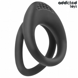 ADDICTED TOYS - DOUBLE TEXTURED PENIS RING - D-242862