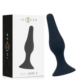 INTENSE - ANAL LEVEL 3 12.5CM BLACK - D-216044