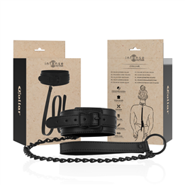 INTENSE - FETISH VEGAN LEATHER COLLAR - D-236015