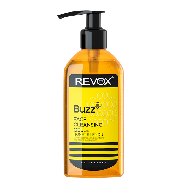 Revox B77, Buzz, Honey & Lemon, Energising, Cleansing Gel, For Face, 180 ml