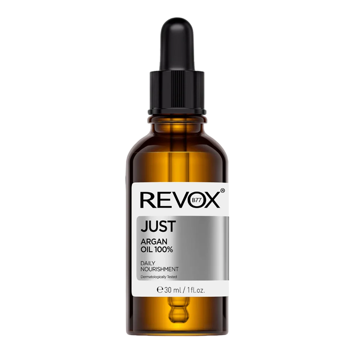 Revox B77, Just, Argan, Nourishing, Oil, For Face & Neck, 30 ml