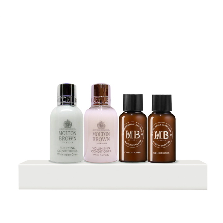 Hair Therapy Conditioner Set Molton Brown: Indian Cress, Hair Conditioner, For Purifying, 50 ml + Kumudu, Hair Conditioner, For 