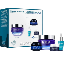 Set Biotherm: Blue Pro-Retinol, Multi Correcting, Cream, For Face, 50 ml + Life Plankton Elixir, Regenerating, Day & Night, Seru
