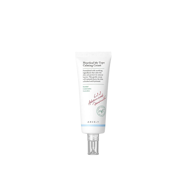 Axis-Y, Heartleaf My Type Calming, Soothing, Cream, For Face, 60 ml