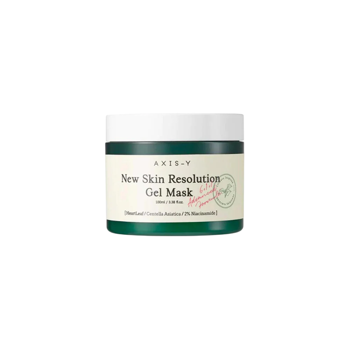 Axis-Y, New Skin Resolution, Brightening, Gel Mask, For Face, 100 ml