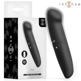 INTENSE - PHIL G-SPOT VIBRATOR BLACK 13 CM - D-245642