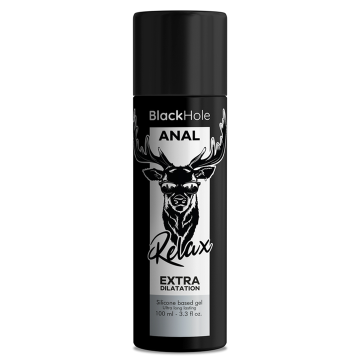 BLACK HOLE - GEL SILICONE BASE ANAL DILATION 100 ML - D-234892