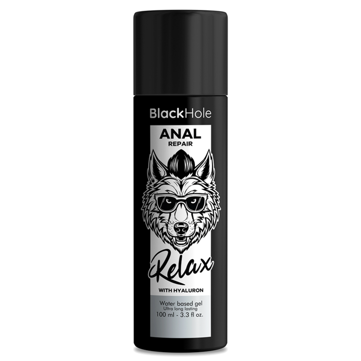 BLACK HOLE - ANAL REPAIR WATER BASED RELAX WITH HYALURON 100 ML - D-236395