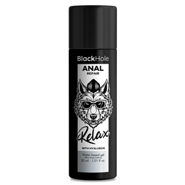BLACK HOLE - ANAL REPAIR WATER BASED RELAX WITH HYALURON 30 ML - D-236396